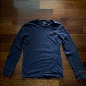 Polo by Ralph Lauren Men's Dark Blue Long Sleeve Tee